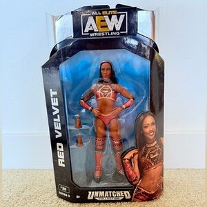 AEW Red Velvet Wresting Action Figure - Unmatched Collection Series 5